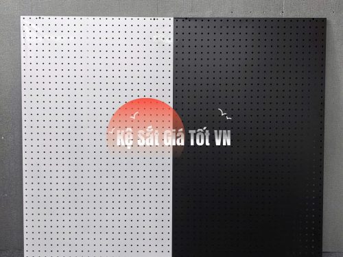 Tấm tôn đục lỗ, bảng Pegboard treo phụ kiện cao cấp