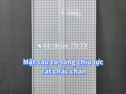 Tấm tôn đục lỗ, Bảng lỗ Pegboard cài móc treo phụ kiện