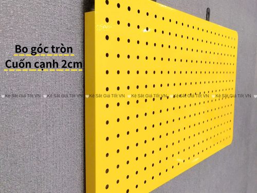 Bảng Lỗ Pegboard Kim Loại 60x30 – Tối Ưu Không Gian Treo Đồ