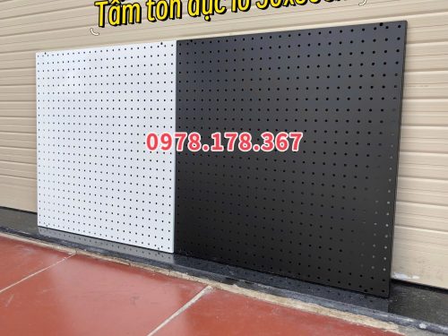 Bảng lỗ Pegboard cao cấp cài móc treo phụ kiện
