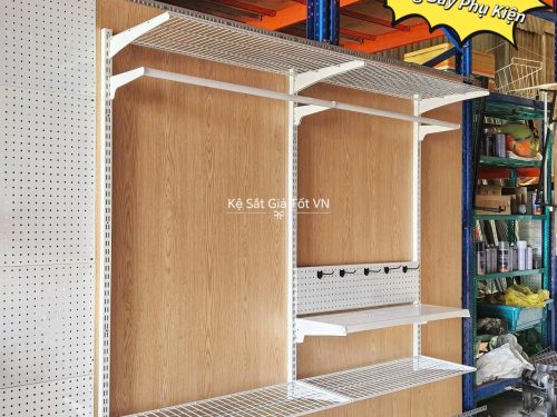Kệ treo quần áo gắn tường đa năng - Giải pháp tiết kiệm không gian chuyên nghiệp