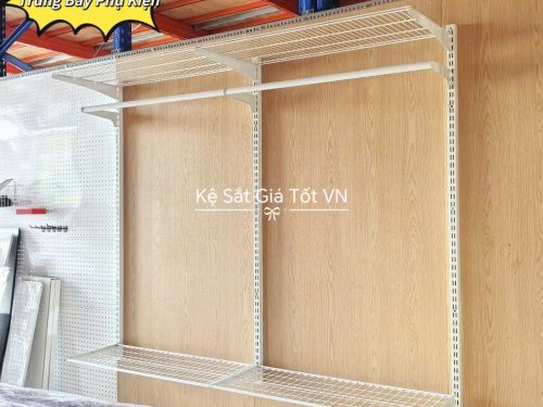 Kệ treo quần áo gắn tường phong cách hiện đại cho mọi không gian sống