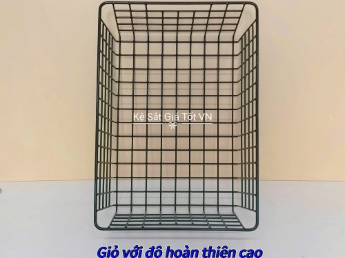 Rổ Sắt Đựng Đồ Treo Kệ Pegboard Đa Năng