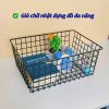 Rổ Sắt Đựng Đồ Nhà Bếp Đa Năng