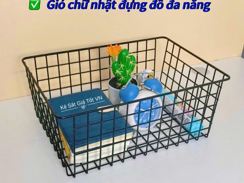Rổ Sắt Đựng Đồ Nhà Bếp Đa Năng