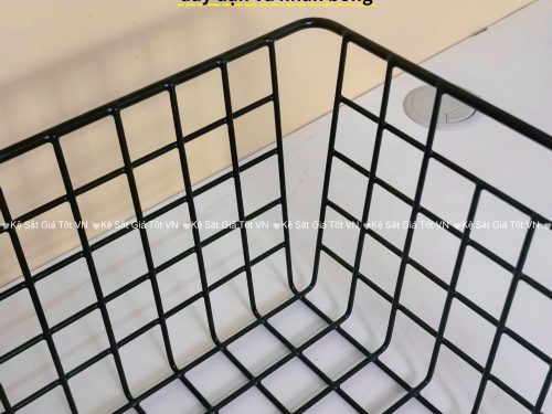 Rổ Sắt Nhúng Nhựa Đựng Phụ Kiện Cao Cấp