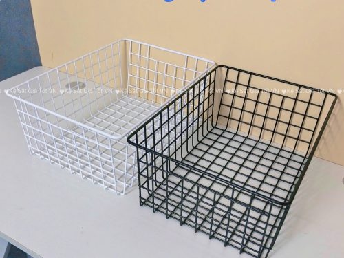 Rổ Sắt Nhúng Nhựa Đựng Đồ Gia Đình