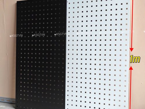 Bảng Pegboard Lỗ Vuông 1mx50cm Treo Dụng Cụ Cơ Khí, Phụ Kiện