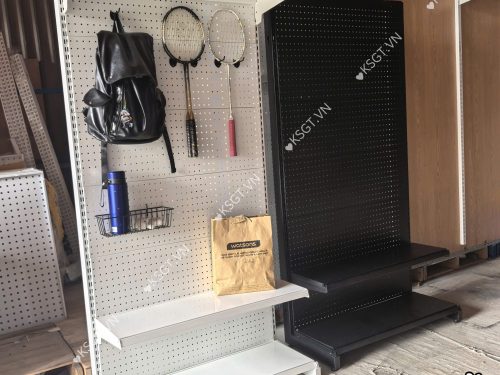 Kệ Pegboard Treo Phụ Kiện 90x180cm x 3 Mâm Cho Cửa Hàng